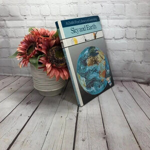 vintage Sky and Earth Time Life Child's first library of learning 1988